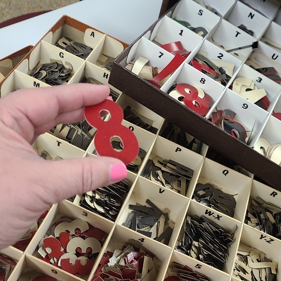 Vintage Sign Lettering System - Picture 1 of 4